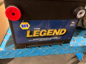 lot 49 image: NAPA THE LEGEND PREMIUM BATTERY