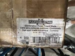 lot 54 image: COMBINATION POWER TROWEL BLADES,