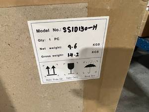 lot 57 image: NEW, MEDALLION STAINLESS SINK