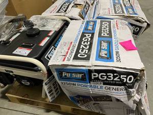 lot 81 image: PULSAR PG3250 GAS GENERATORS