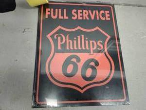 Phillips 66 Sign, 12.5x16...