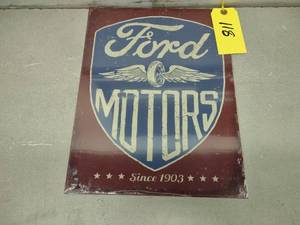 Ford Sign, 12.5x16...