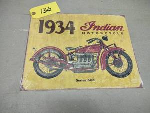 1934 Indian Sign, 16x12.5...