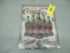 Coca-Cola Sign, 12.5x16...
