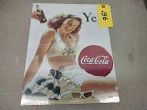 Coca-Cola Sign, 12.5x16...