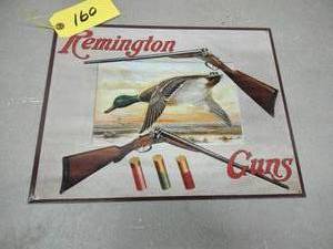 Remington Sign, 16x12.5...