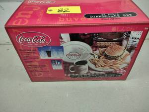 Coca-Cola 28 pc. Dinnerware Set, Ne...