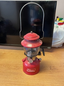 Vintage Red Coleman Lantern
