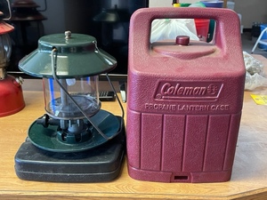 Coleman Propane Lantern and Case