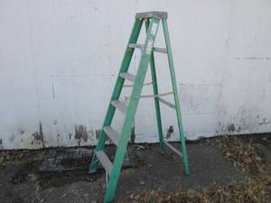 (UD2) 6 Foot Fiberglass Ladder...