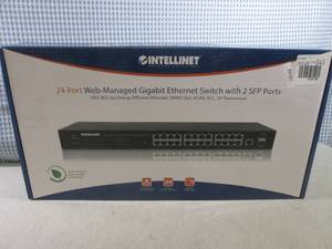 (EW6) Intellinet 24-Port Gigabit Et...