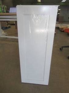 Newport Assembled 12 x 30 x 12 in. Plywood Shaker Wall Kitchen Cabinet Left Soft Close in Painted Pacific White