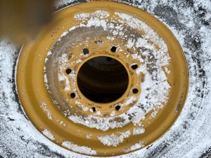 (3) Skid-Loader Wheels & Tires