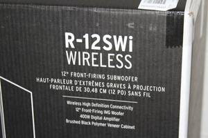 lot 23 image: Klipsch Audio Reference R-12SWi WIRELESS 12 Subwoofer Sub Woofer  Bass Speaker