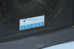lot 45 image: Anchor Audio 50-Watt Powered Pro Audio PA Public Address Speaker with Built-in Wireless Microphone Receiver