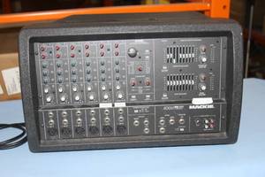 lot 89 image: Mackie 406M FR Series 2x250 Watt 6-Channel Portable Powered PA Mixer Head  Amplifier