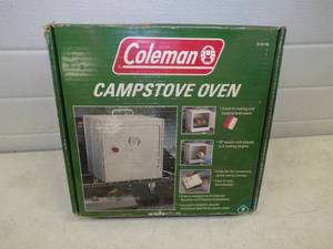 lot 26 image: Coleman Camp stove Oven