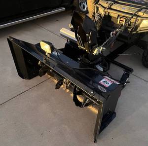2010 48 Berco Snow Blower With 18 Hp V Twin Vanguard Engine  For All Terrain Vehicles (Works Awesome)