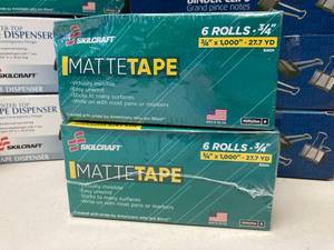 Binder Clips and Tape