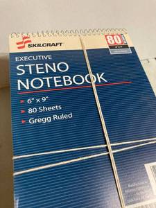 Steno Notebooks