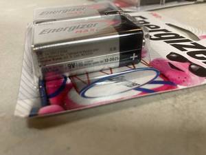Energizer Max 9V Batteries