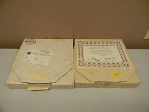 lot 60 image: 2 - Vintage LIMITED EDITION Norman Rockwell, Rockwells Heritage Collection 1990 & 1991 THE BRADFORD EXCHANGE - NICE - ALL IN BOX - GREAT SET - SEE PICTURES