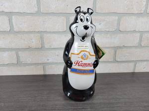 lot 3051 image: Hamms Beer Bear 1972 Strong Beer Decanter - Approx. 11 Tall