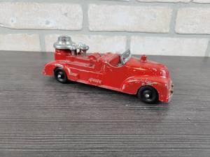 lot 3094 image: 1940s HUBLEY Diecast Fire Engine Toy - Approx. 7.5 Long