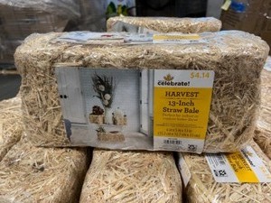 38 Straw bales - Indoor or Outdoor dcor or bedding for animals