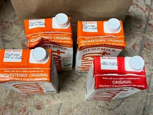 4 cartons of Hemp Milk Tempt