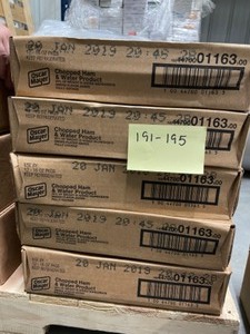 1 Case - Frozen Oscar Mayer Chopped Ham