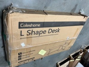 Coleshome - L-Shaped desk, Corner Desk