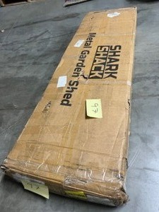 Shark Shack - Metal Garden Shed