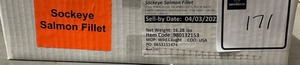 1 Case - Frozen Sockeye Salmon Fillets