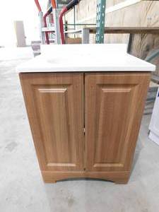lot 8 image: 24 bathroom vanity with sink combo