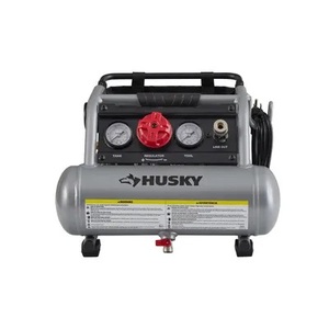 lot 133 image: New Husky 1 Gal. Portable Electric-Powered Silent Air Compressor