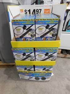 lot 52 image: (24) - DRYER MAX Dryer Lint Removal Kit Vacuum Attachment