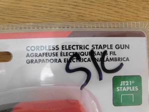 lot 74 image: Arrow Cordless Electric Staple Gun