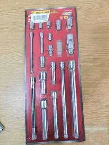 lot 78 image: Husky 14 in., 38 in., 12 in. Drive Accessory Set (18-Piece)