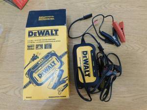 lot 81 image: DEWALT Professional 2 Amp Automotive Battery Charger and Maintainer