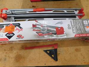 lot 117 image: Rubi 26 in. Star Max Tile Cutter