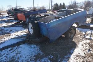 lot 22 image: pick up box trailer conversion