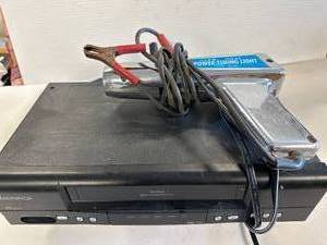 lot 82 image: Daytona Power Timing Light & Magnavox VCR