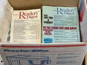 lot 84 image: 30 Readers Digests from 1970s