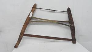lot 37 image: Vintage Buck Saw