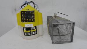 lot 117 image: Minnow trapminnow bucket