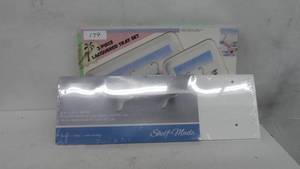 lot 179 image: New Shelf 8 x 18 Shelf kit 3 pc Trayset