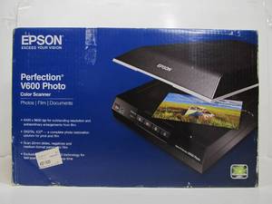 lot 23 image: Brand New EPSON V600 Photo Color Scanner