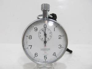 lot 24 image: Vintage Swiss Made 7 Jewel Supermeter Track & Field Stopwatch