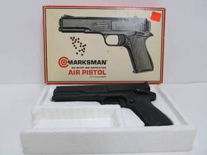 lot 54 image: Vintage MARKSMAN Repeater Air Pistol wBox